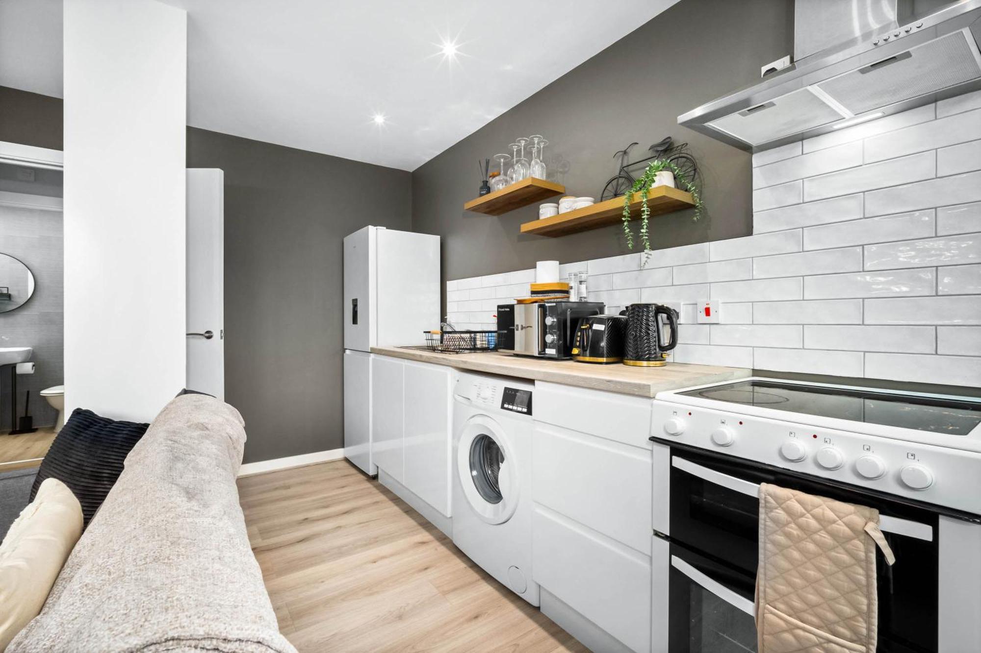 Luxe Apartment With Private Parking In Gated Complex - Close To Jq & City Centre - Top Rated - 7Sh 버밍엄 외부 사진